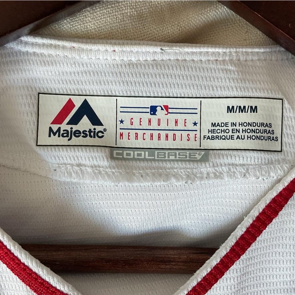 Los Angeles Angels MLB White Jersey - Majestic - Size M - Picture 3 of 5